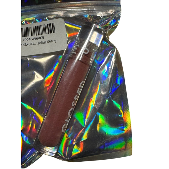 New Glossed Sephora Lip Gloss " Busy ", Mauve Pink - Picture 3 of 3